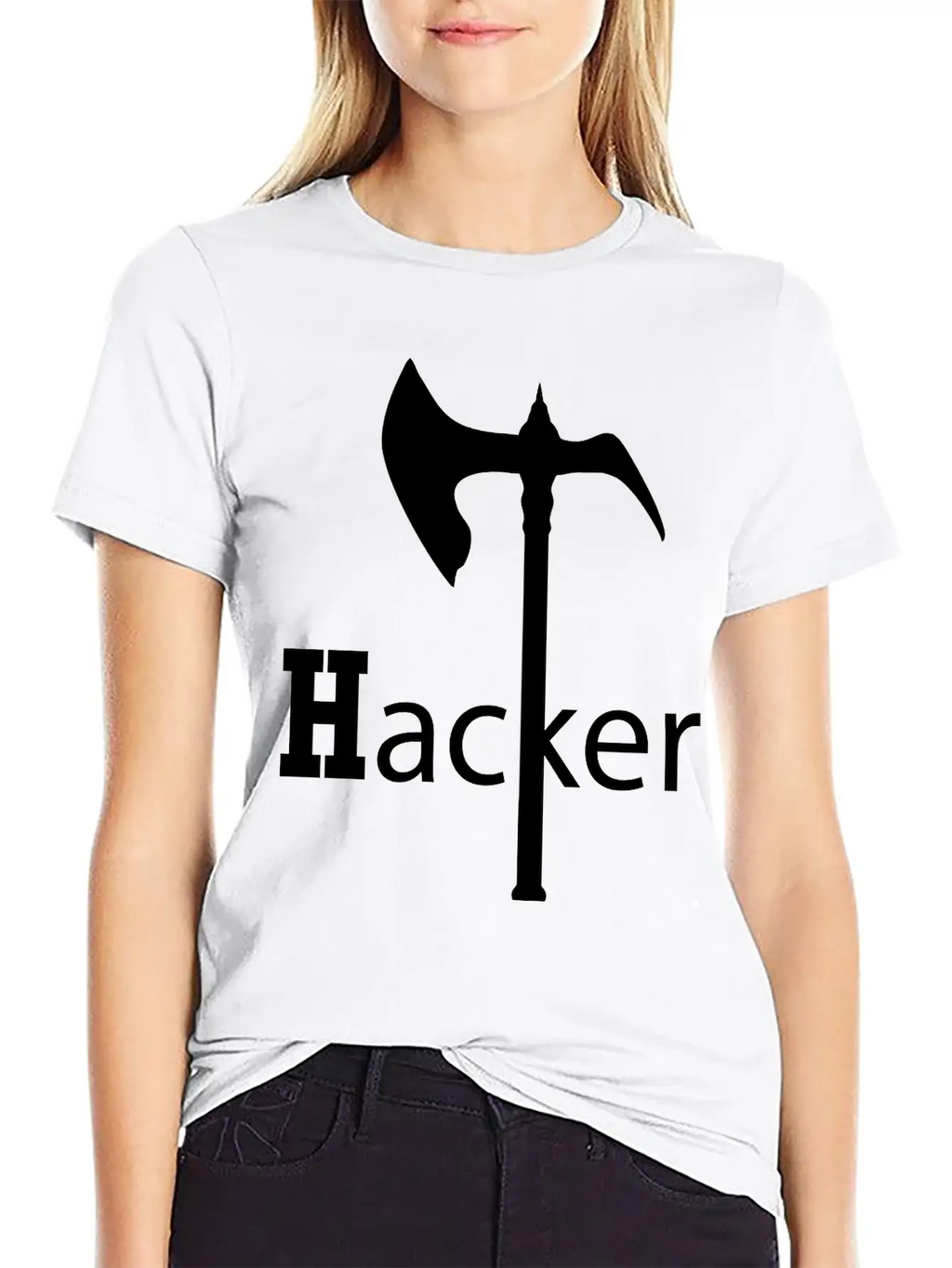 Axe Hack And Slay, Hackers Casual Graphic T-Shirt – Simple And Comfortable Daily Wear