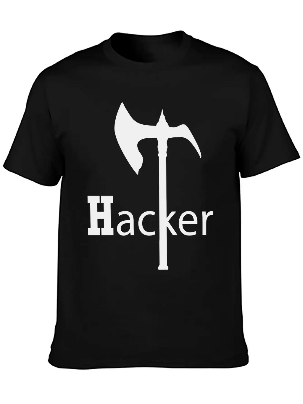 Axe Hack And Slay, Hackers Casual Graphic T-Shirt – Simple And Comfortable Daily Wear