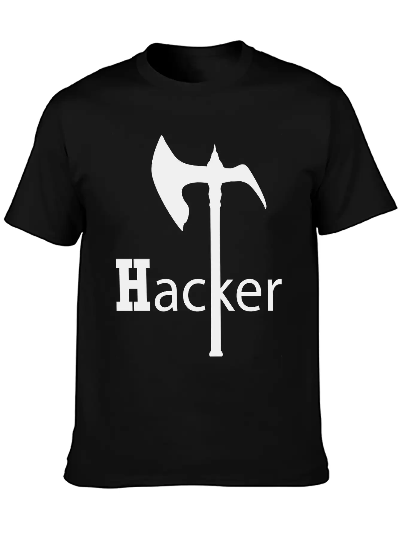 Axe Hack And Slay, Hackers Casual Graphic T-Shirt – Simple And Comfortable Daily Wear