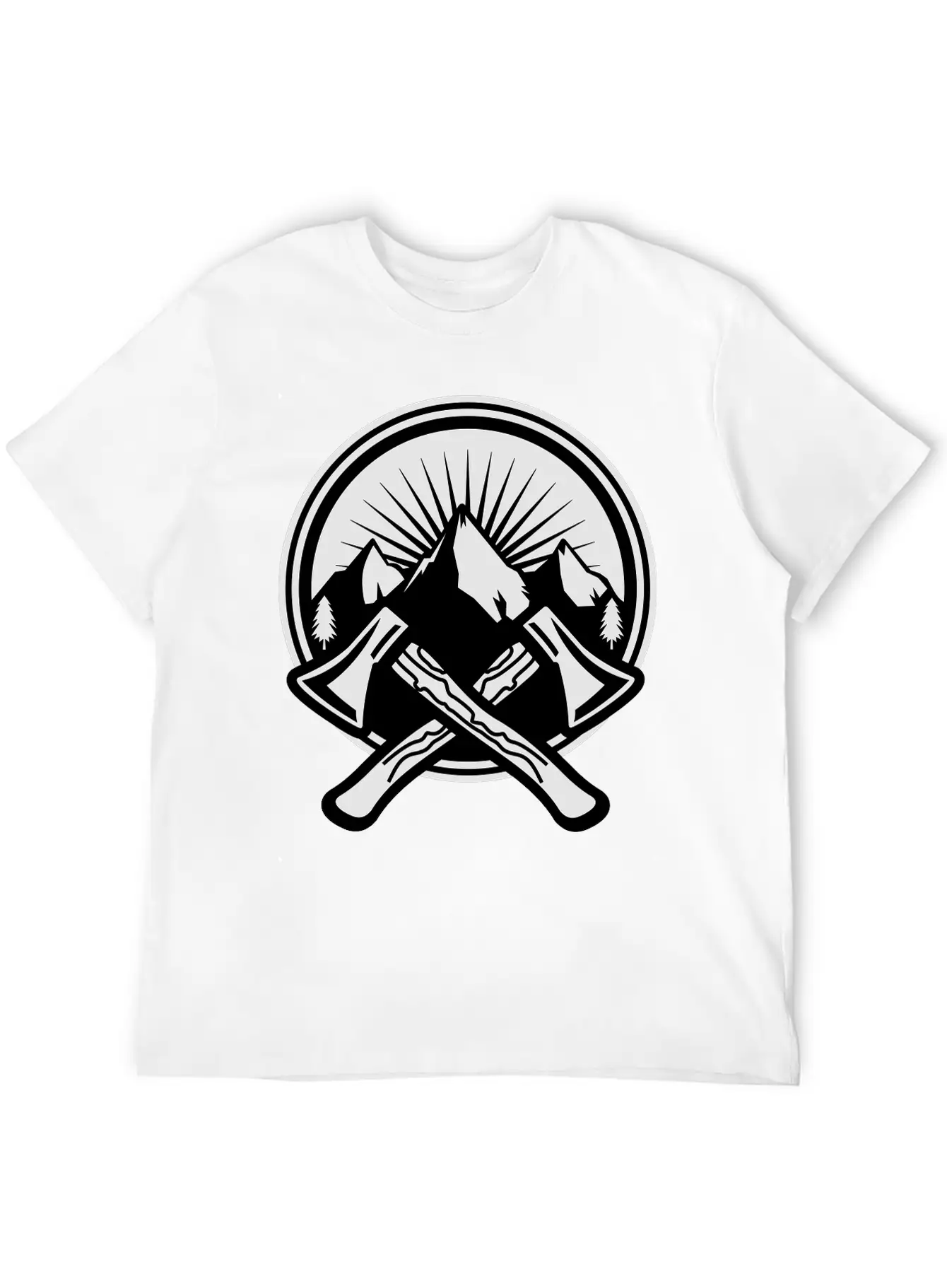 Axes Breathable Soft Cotton T-Shirt – Timeless Casual Look