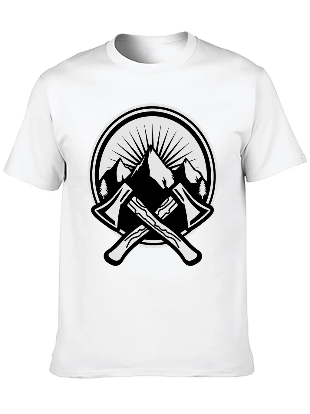 Axes Breathable Soft Cotton T-Shirt – Timeless Casual Look