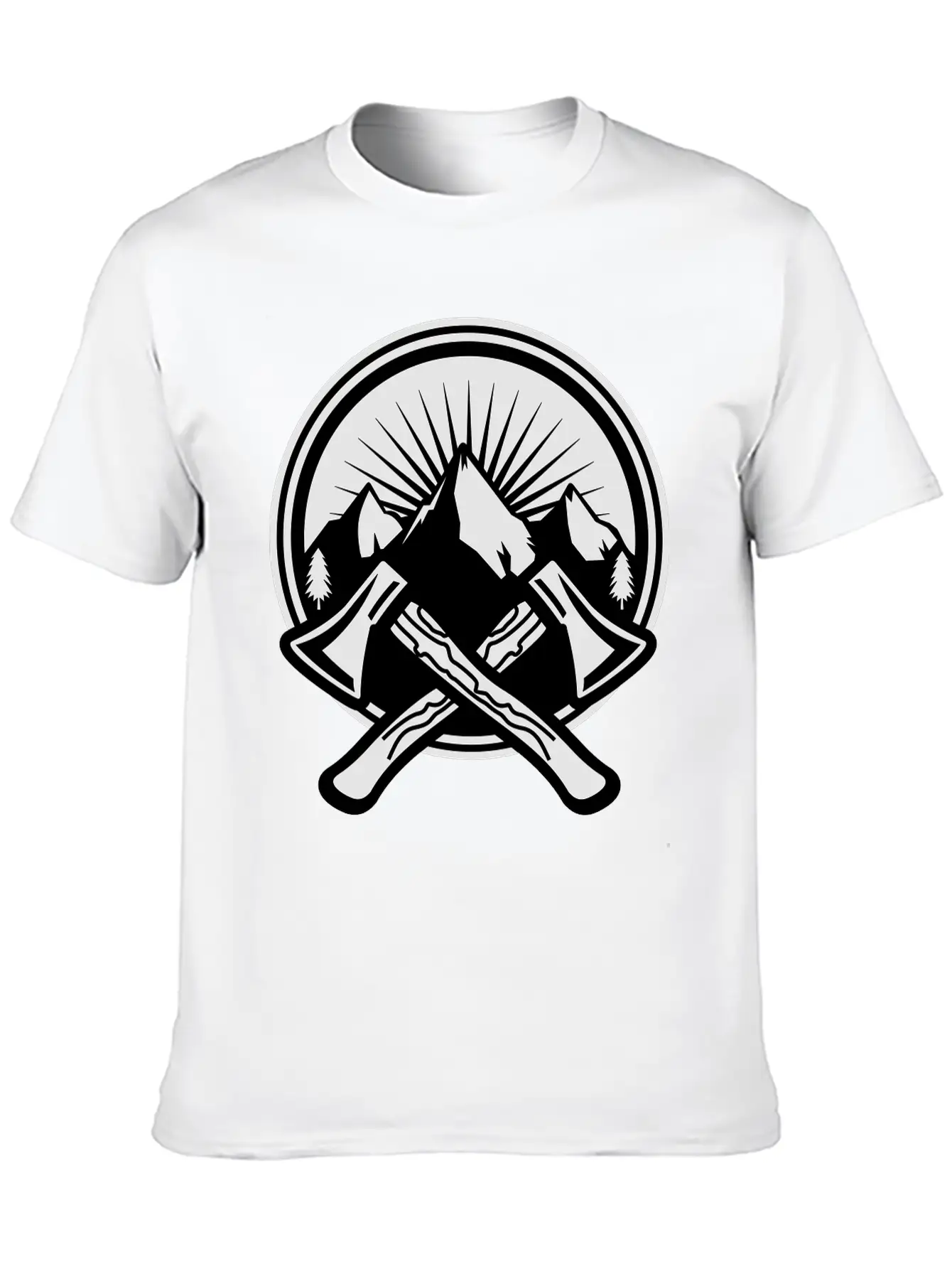 Axes Breathable Soft Cotton T-Shirt – Timeless Casual Look