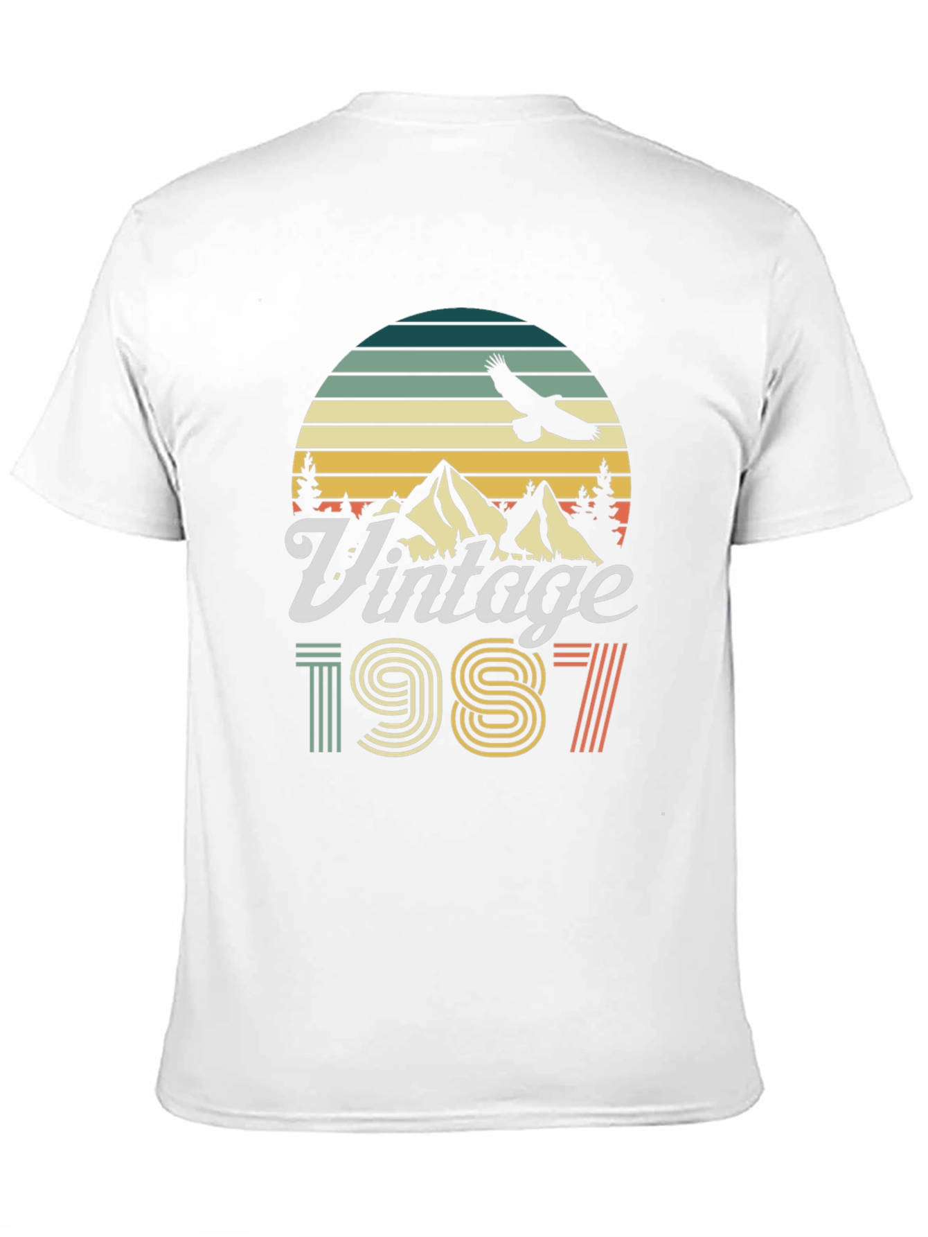 Vintage 1987 Graphic T-Shirt Retro Style