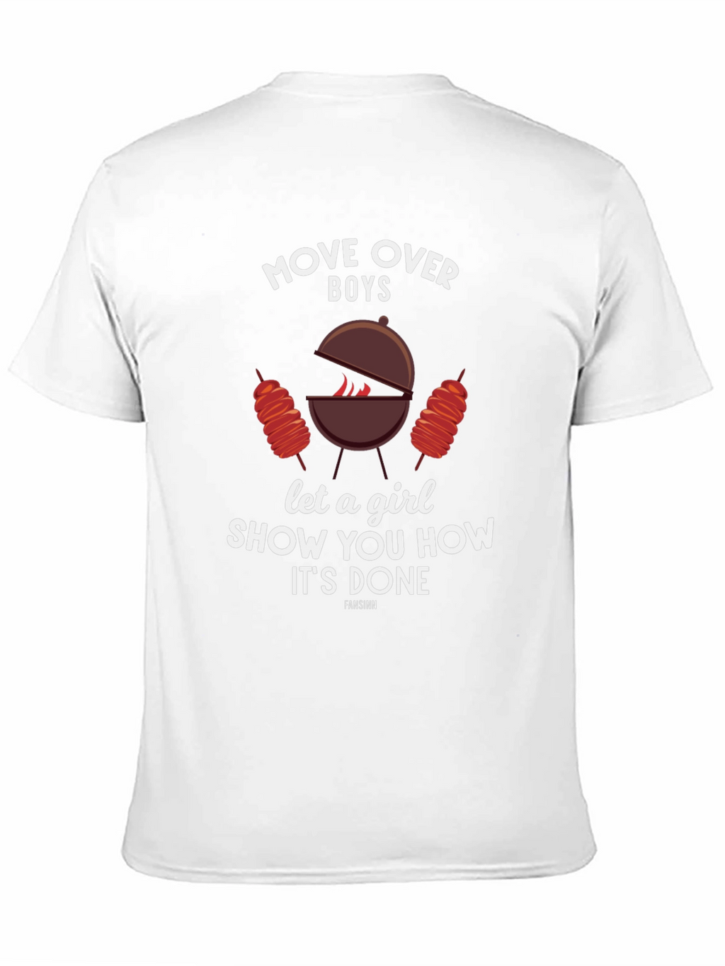 Move Over Boys BBQ Graphic Tee
