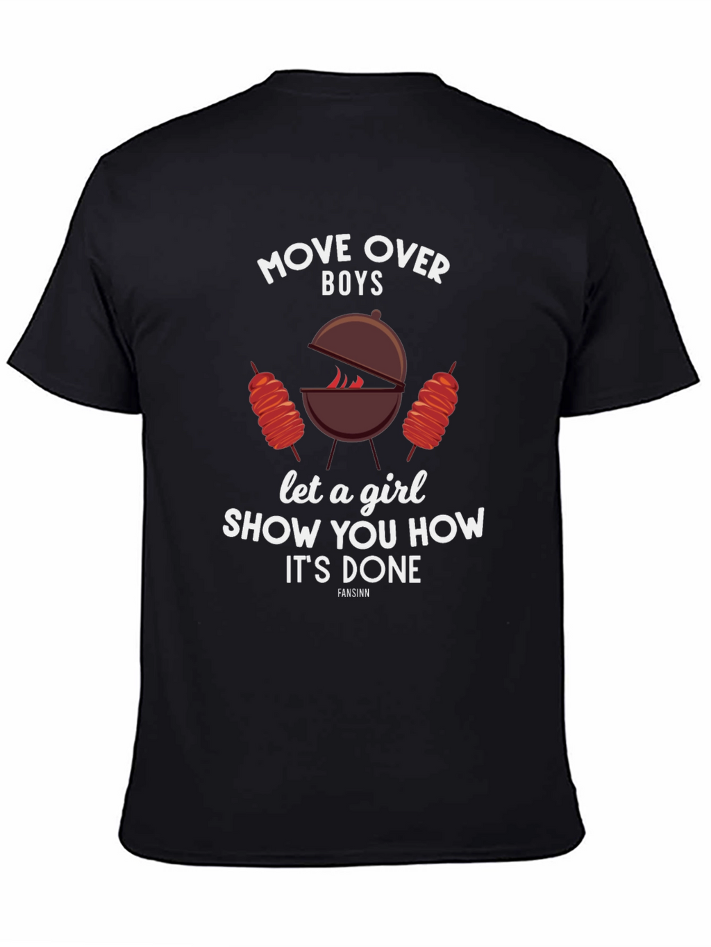 Move Over Boys BBQ Graphic Tee