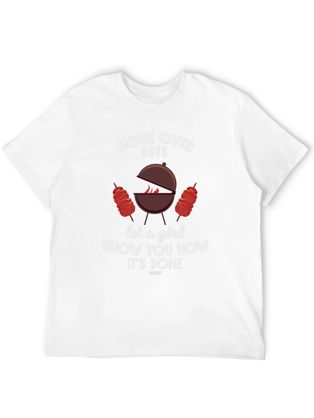 Move Over Boys BBQ Graphic Tee