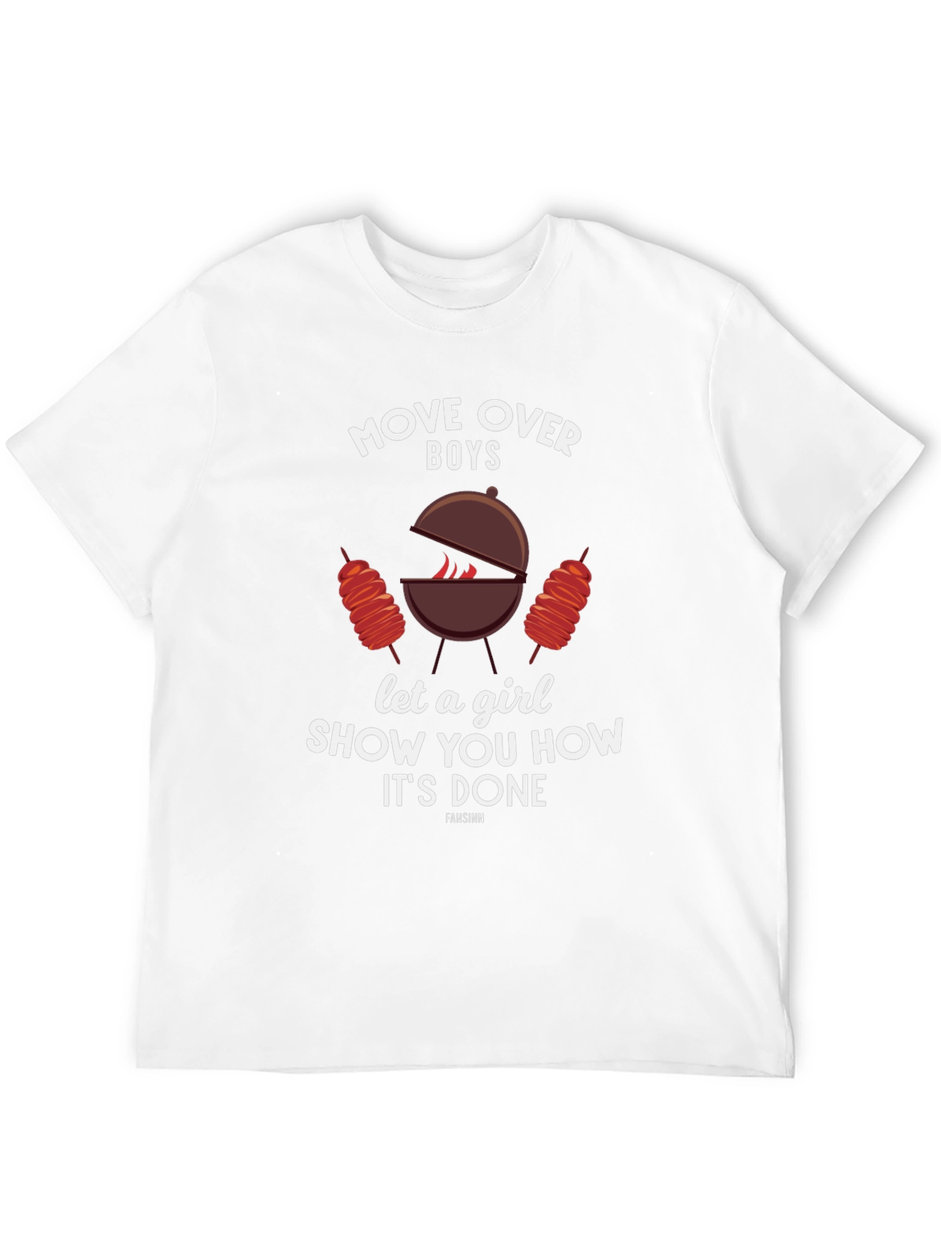 Move Over Boys BBQ Graphic Tee