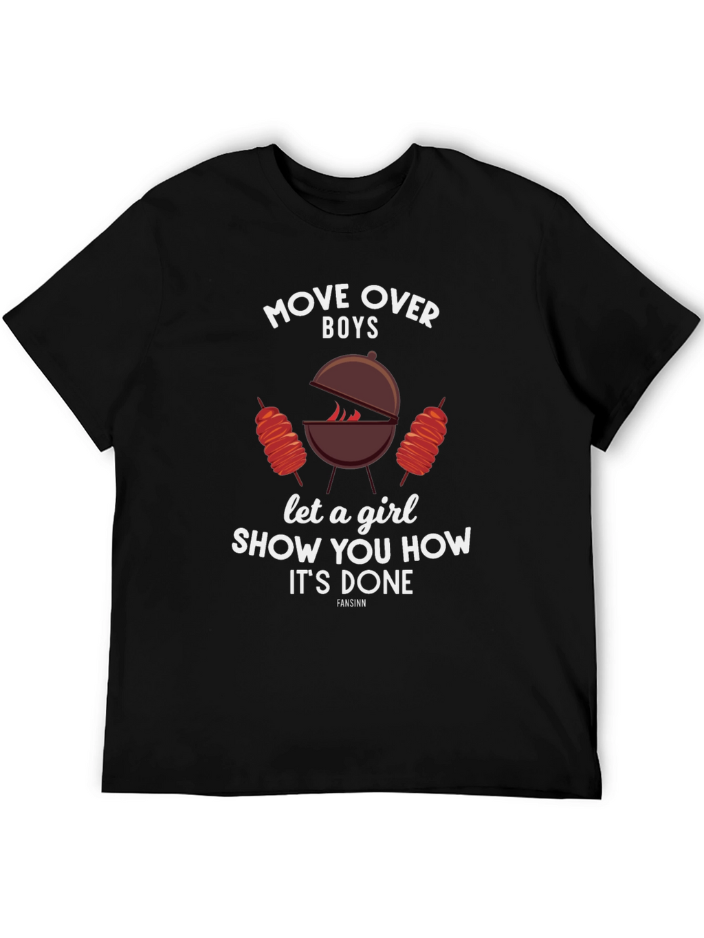 Move Over Boys BBQ Graphic Tee