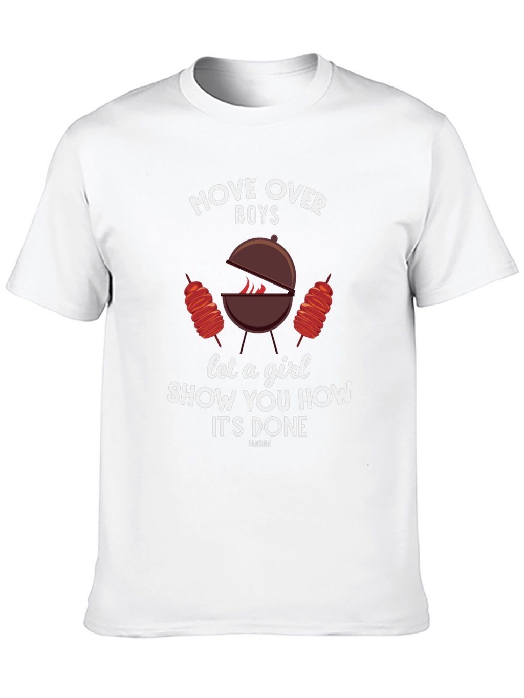 Move Over Boys BBQ Graphic Tee