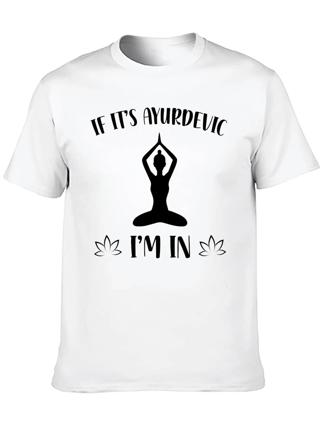 Ayurveda Massages | Yoga Ayurveda Om Gift Ideas Unisex Short Sleeve Soft Cotton T-Shirt – Casual Everyday Wear