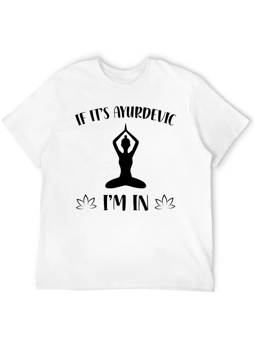 Ayurveda Massages | Yoga Ayurveda Om Gift Ideas Unisex Short Sleeve Soft Cotton T-Shirt – Casual Everyday Wear