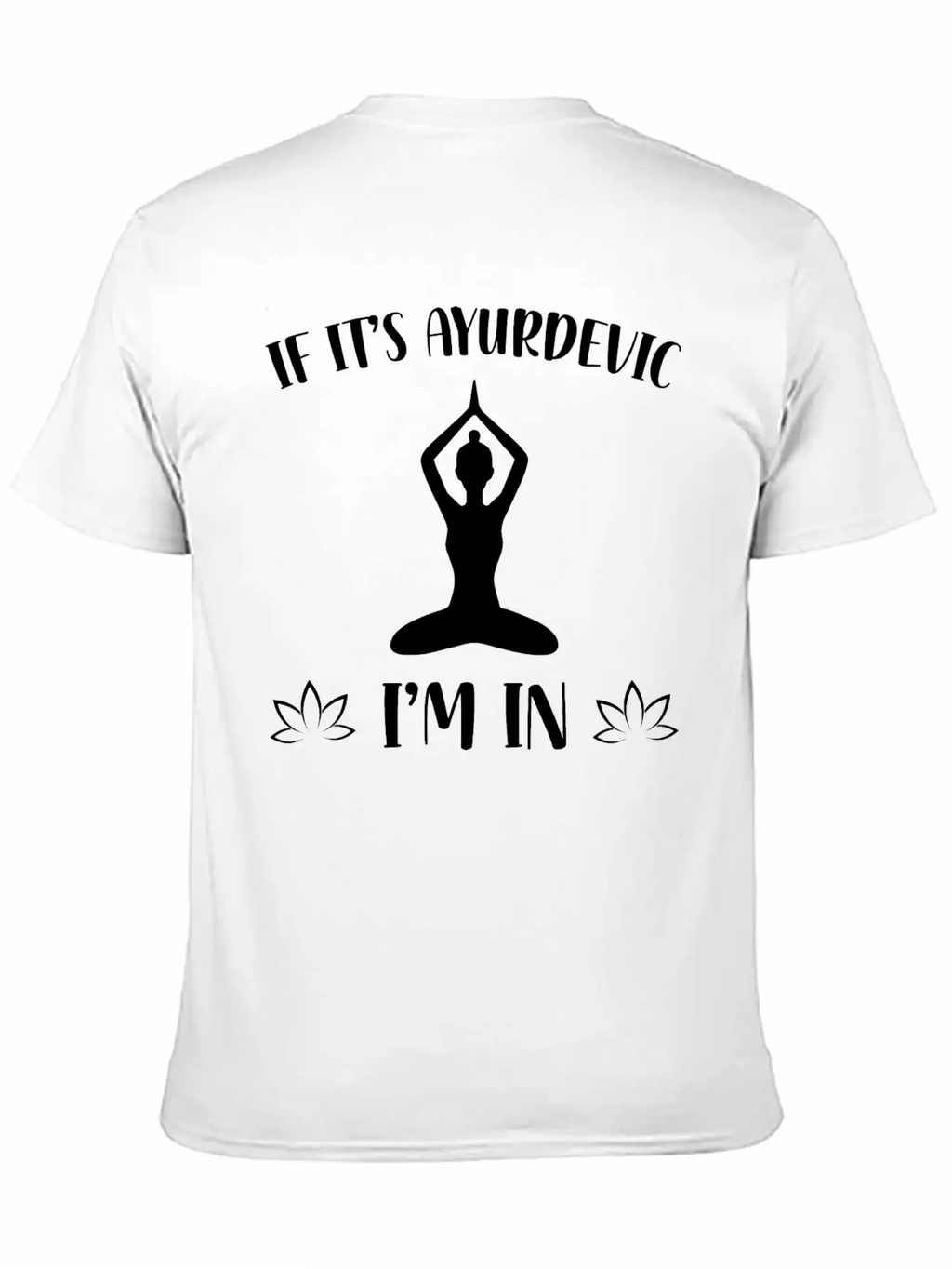 Ayurveda Massages | Yoga Ayurveda Om Gift Ideas Unisex Short Sleeve Soft Cotton T-Shirt – Casual Everyday Wear