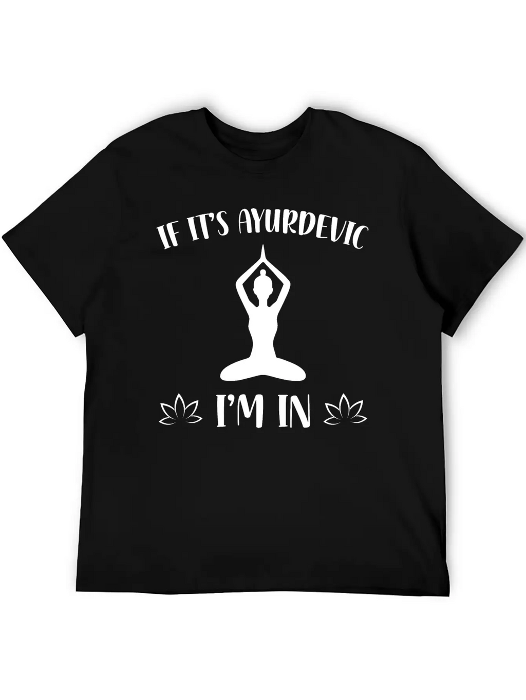 Ayurveda Massages | Yoga Ayurveda Om Gift Ideas Unisex Short Sleeve Soft Cotton T-Shirt – Casual Everyday Wear