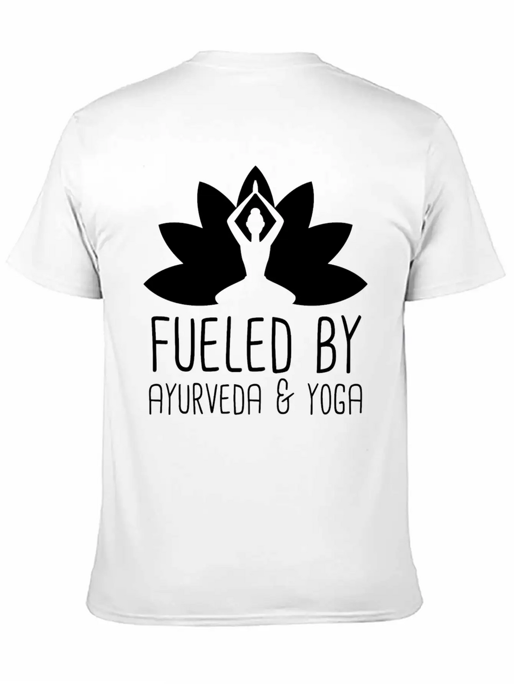 Ayurveda Massages | Yoga Meditation Om Gifts Unisex Short Sleeve Soft Cotton T-Shirt – Casual Everyday Wear