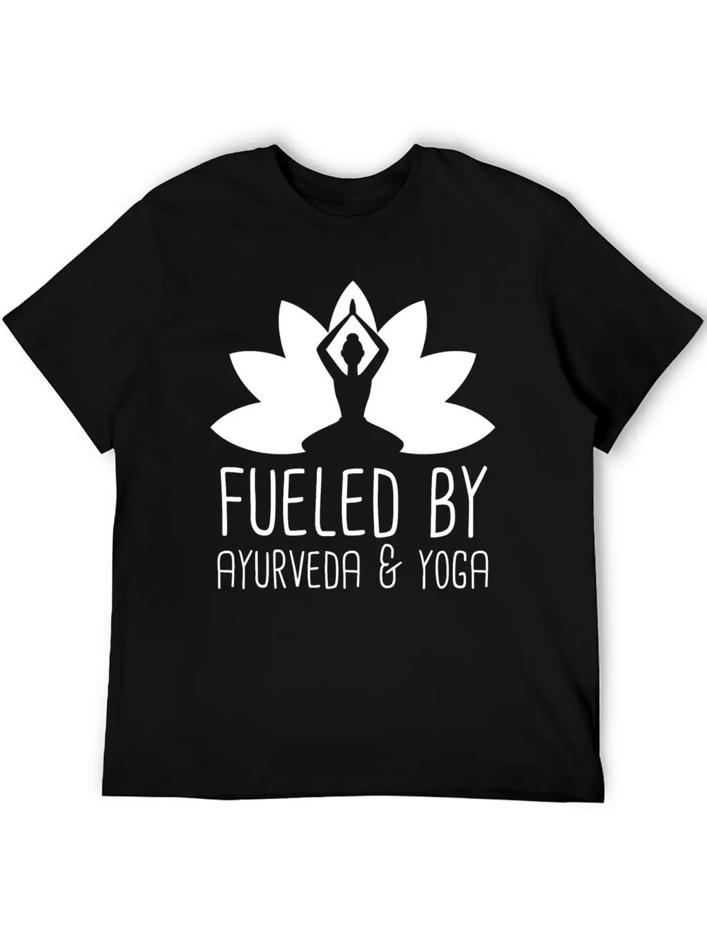 Ayurveda Massages | Yoga Meditation Om Gifts Unisex Short Sleeve Soft Cotton T-Shirt – Casual Everyday Wear