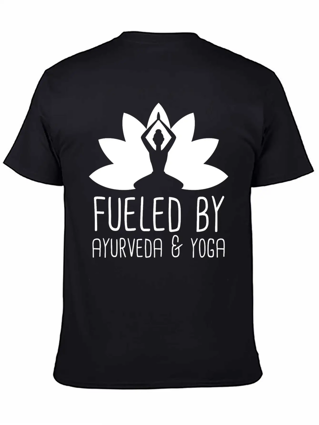 Ayurveda Massages | Yoga Meditation Om Gifts Unisex Short Sleeve Soft Cotton T-Shirt – Casual Everyday Wear