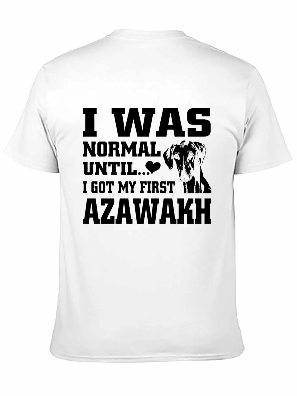 Azawakh Dog Unisex Casual T-Shirt – Clean Design For Daily Comfort