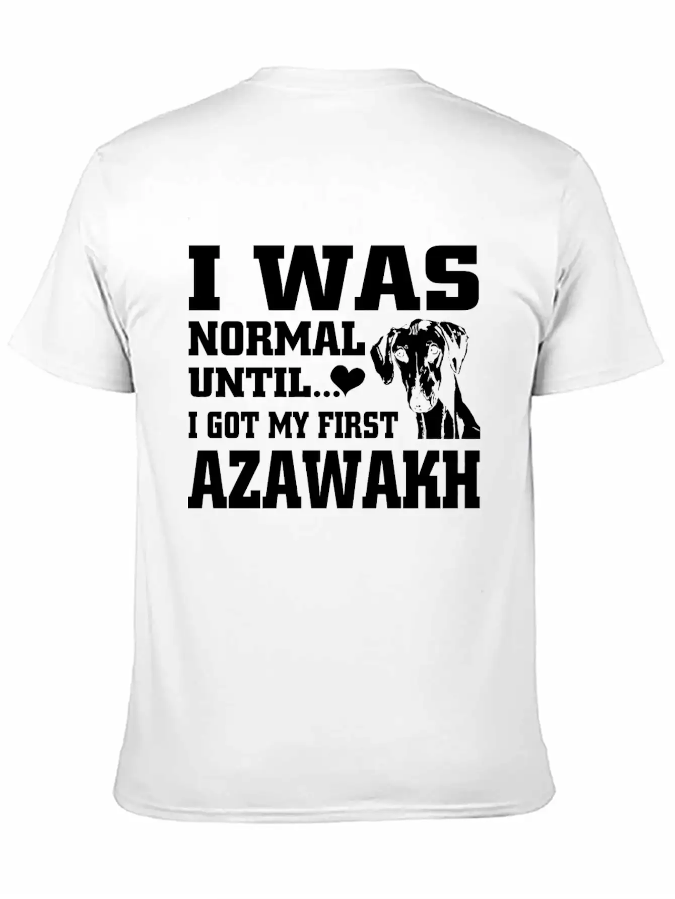Azawakh Dog Unisex Casual T-Shirt – Clean Design For Daily Comfort