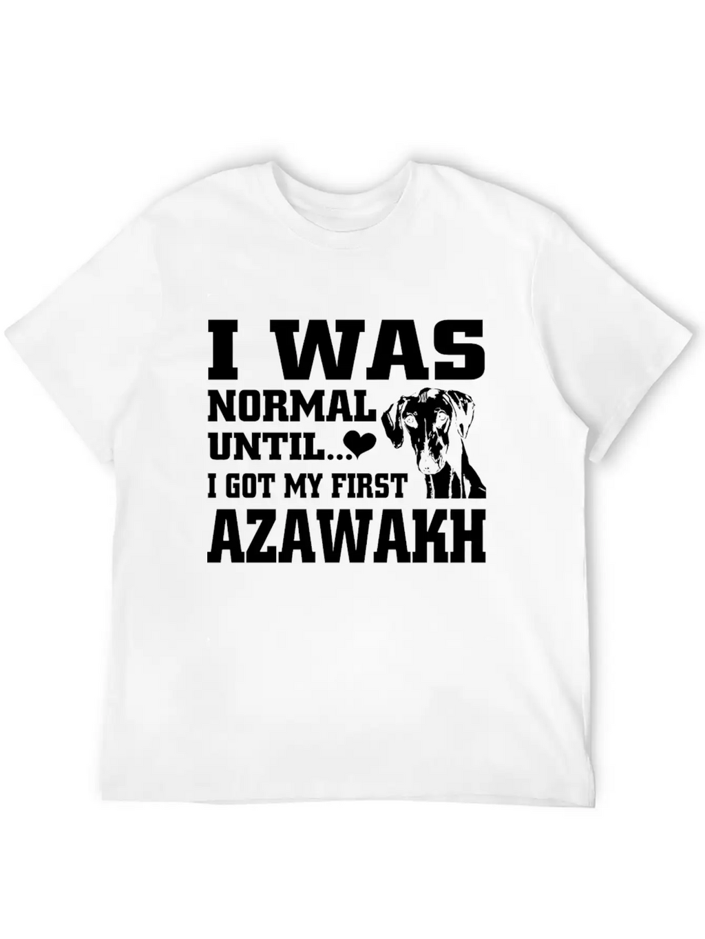 Azawakh Dog Unisex Casual T-Shirt – Clean Design For Daily Comfort