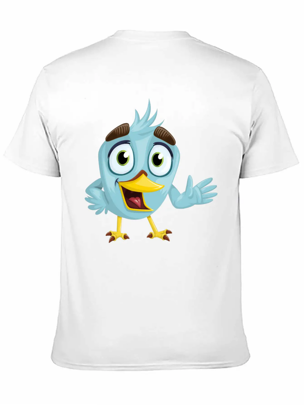 B I R D270 Unisex Short Sleeve Soft Cotton T-Shirt – Casual Everyday Wear