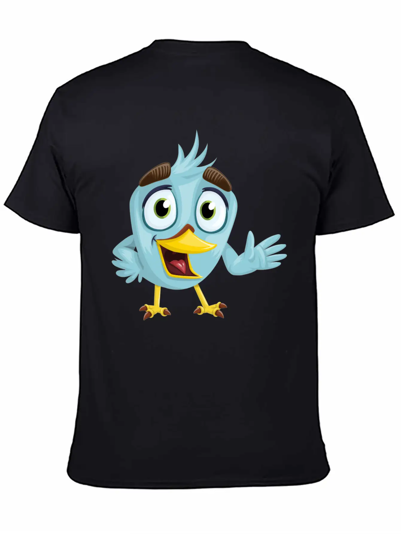 B I R D270 Unisex Short Sleeve Soft Cotton T-Shirt – Casual Everyday Wear