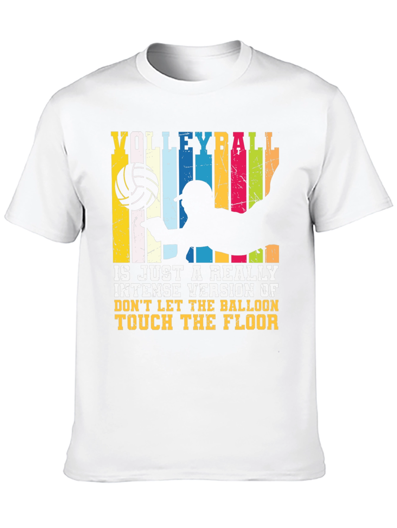 Volleyball Graphic Tee - Intense Version
