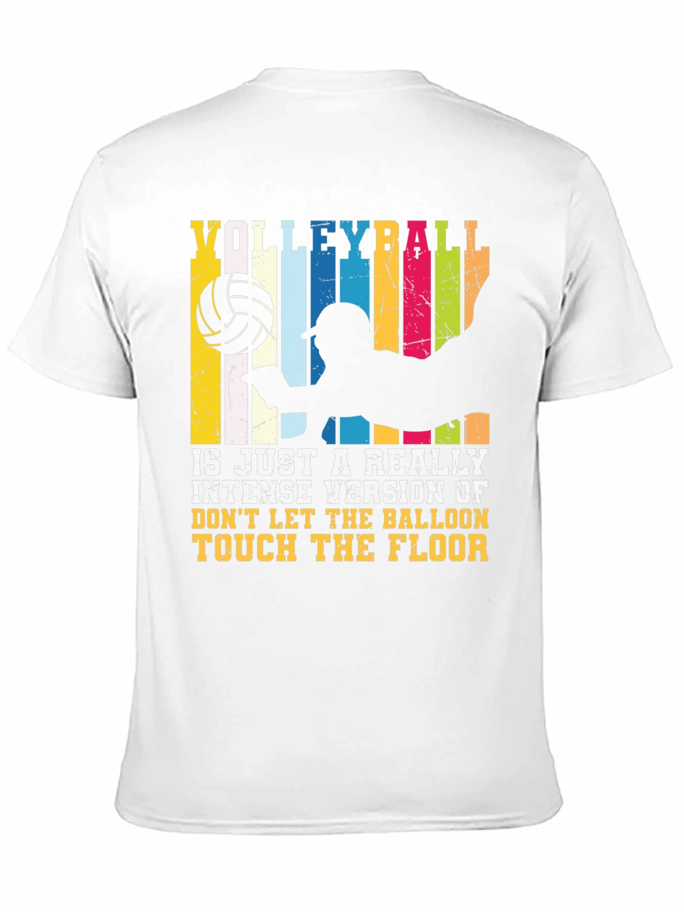 Volleyball Graphic Tee - Intense Version