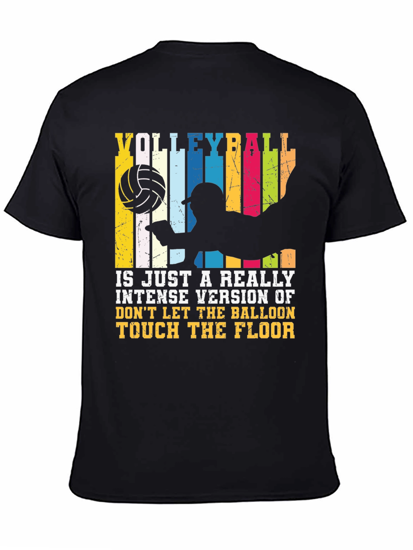Volleyball Graphic Tee - Intense Version