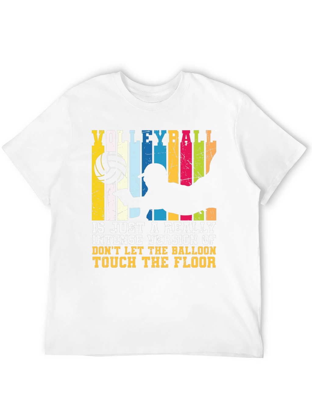 Volleyball Graphic Tee - Intense Version