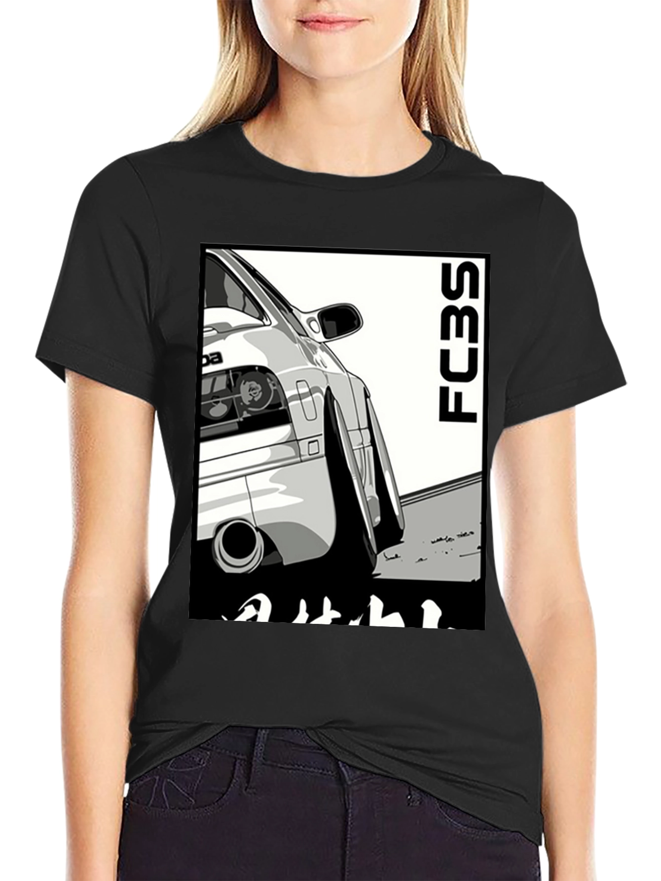 FC3S Mazda RX-7 Car T-Shirt