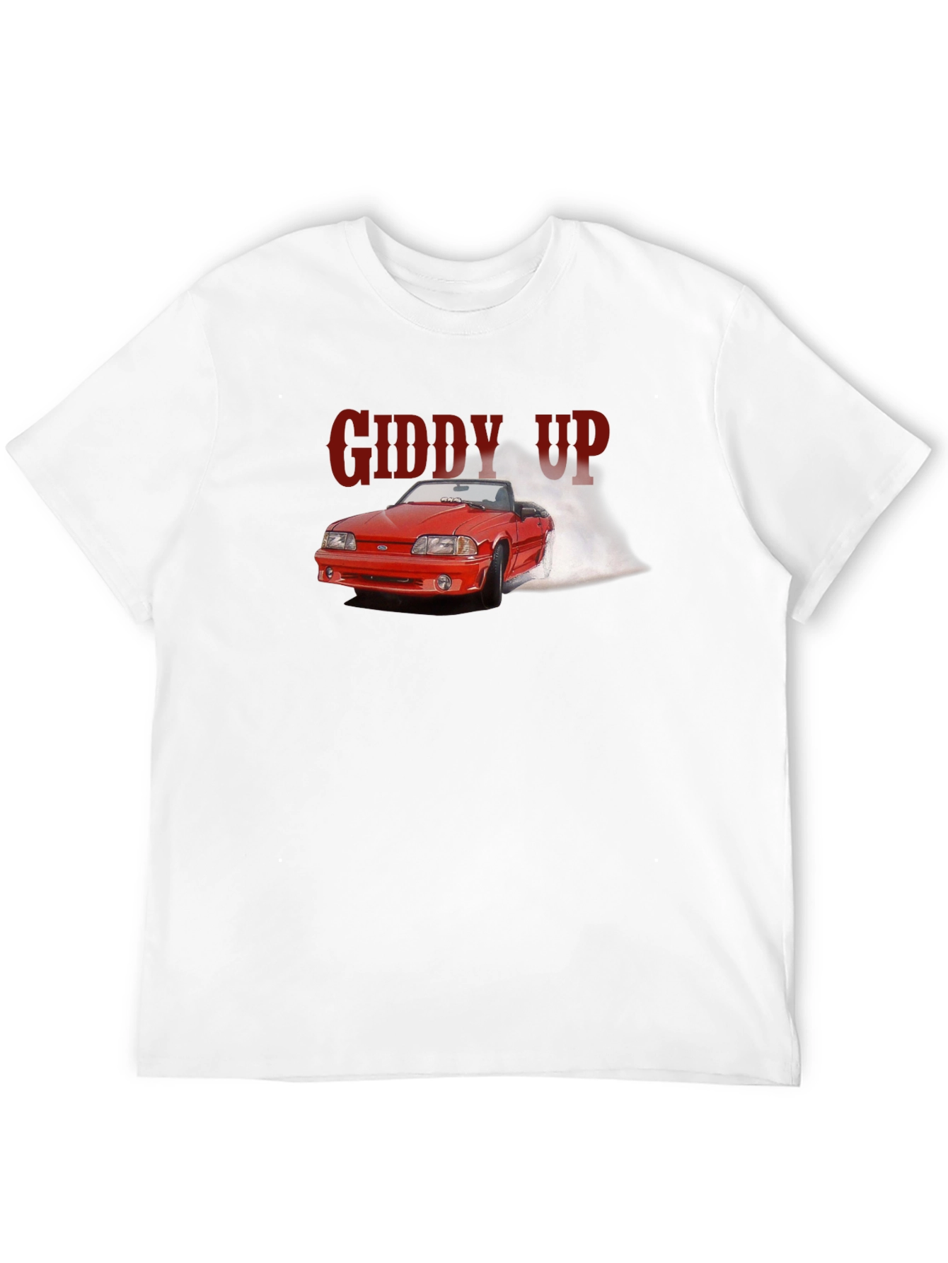 Giddy Up Muscle Car T-Shirt