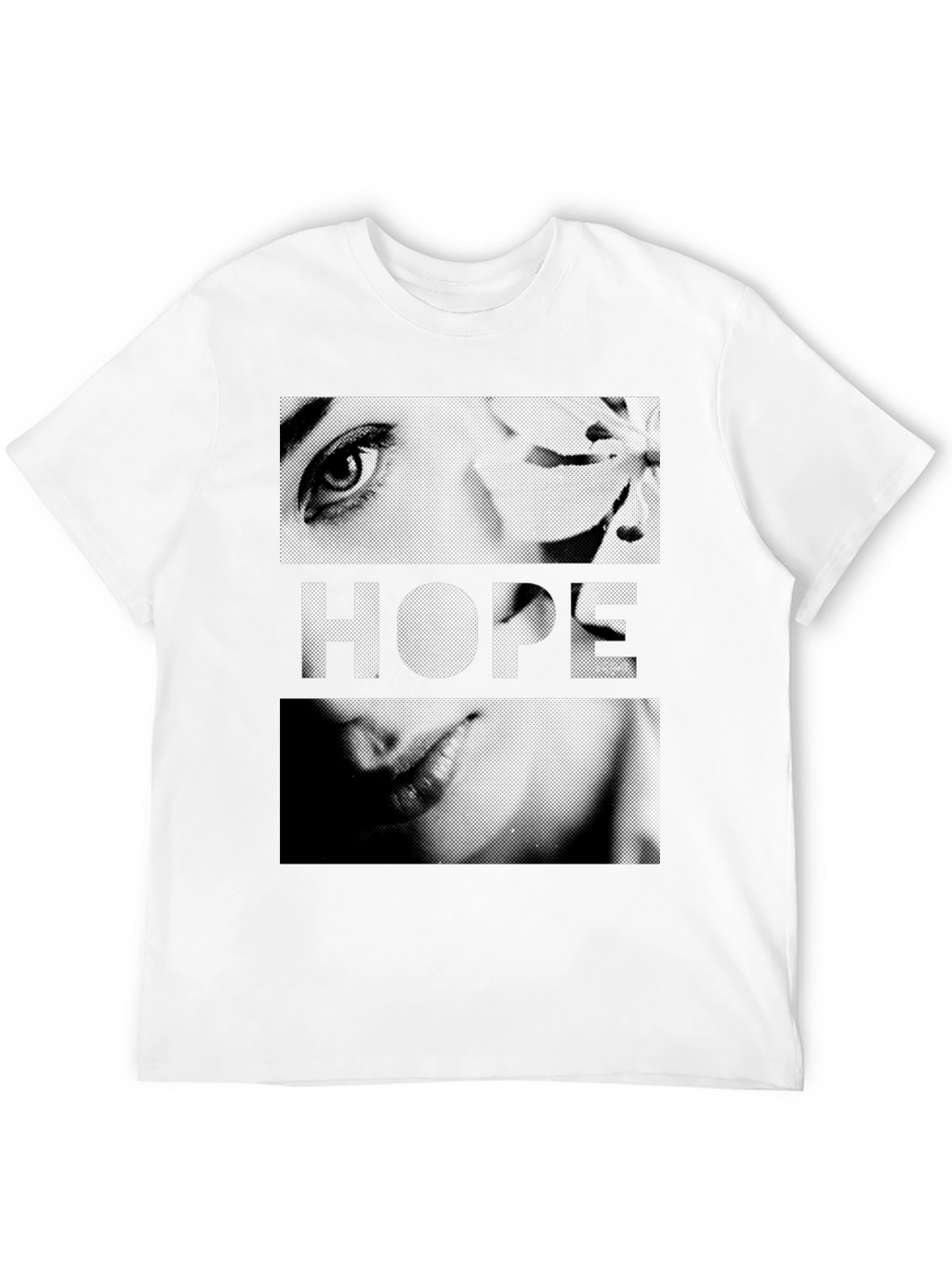 Hope Graphic Print Black T-Shirt