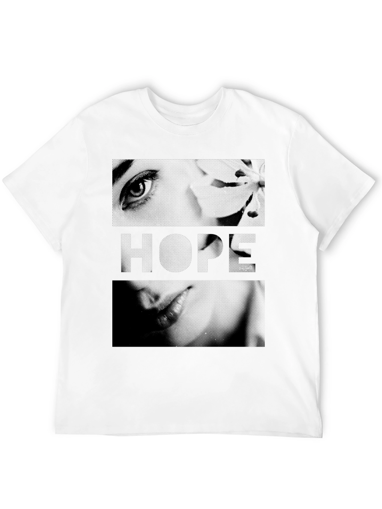 Hope Graphic Print Black T-Shirt
