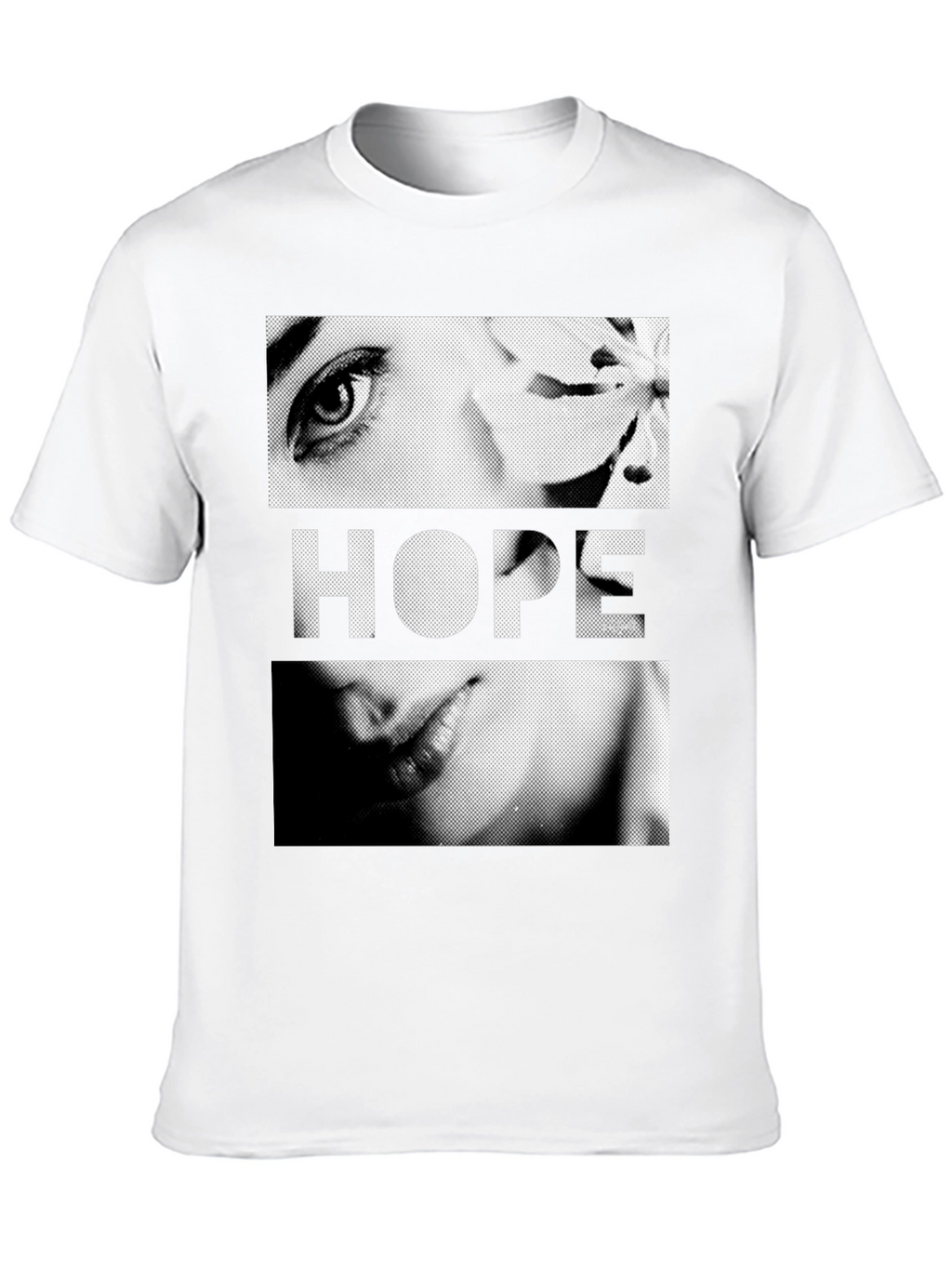 Hope Graphic Print Black T-Shirt