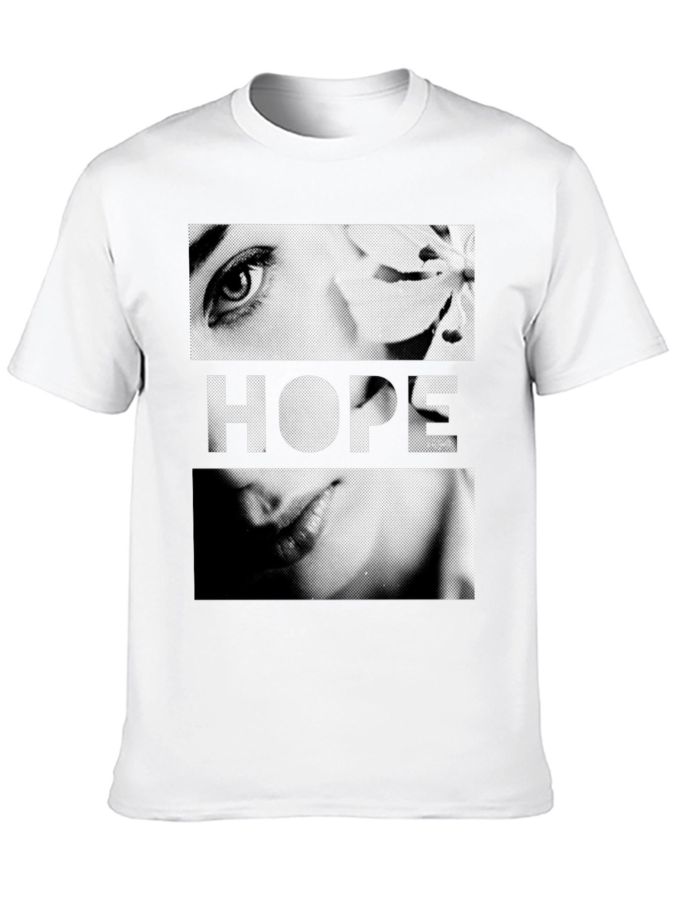 Hope Graphic Print Black T-Shirt