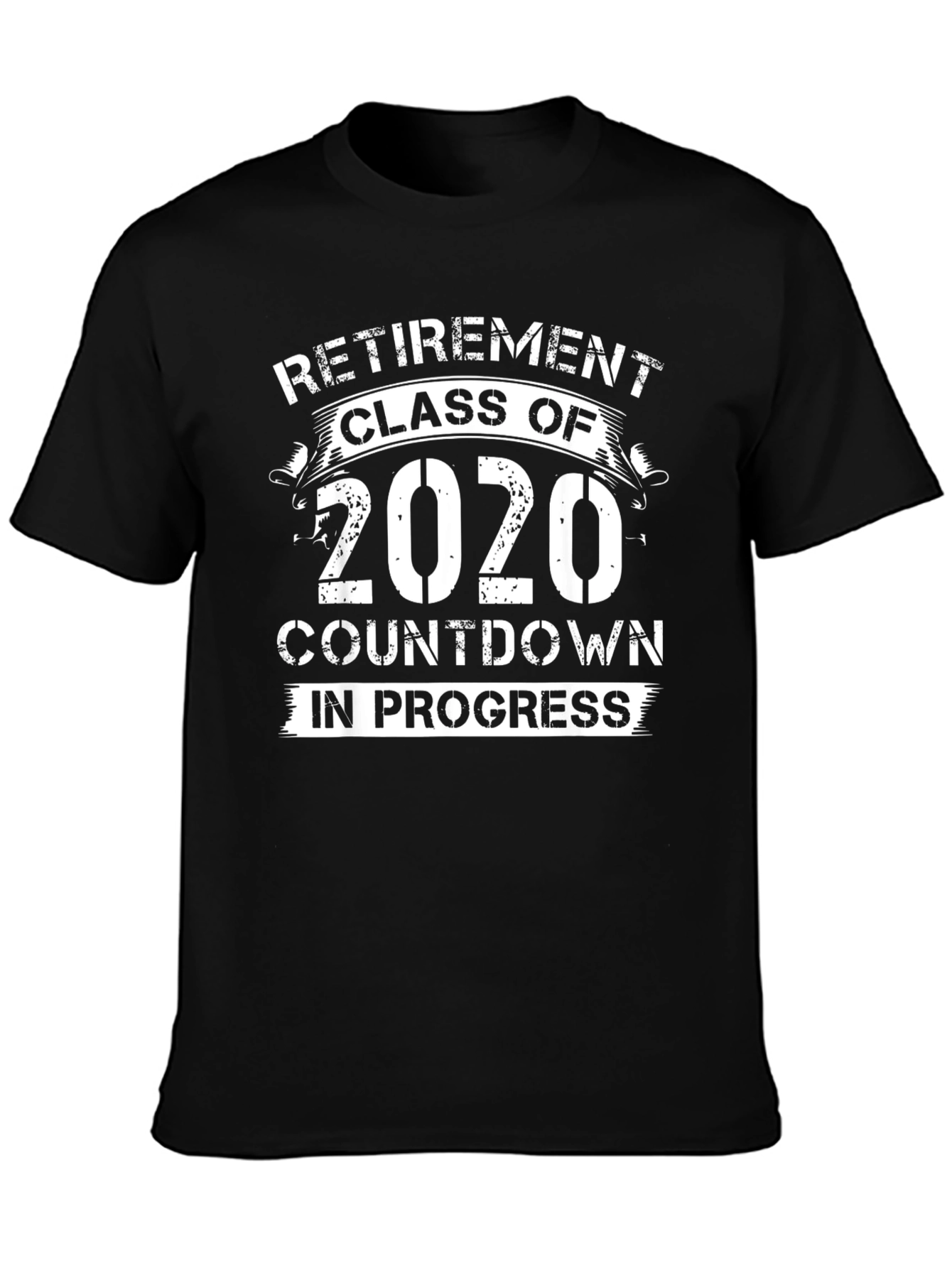 Retirement Class of 2020 T-Shirt Countdown