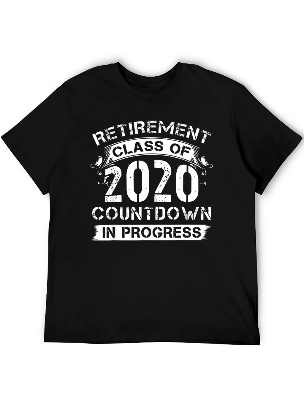 Retirement Class of 2020 T-Shirt Countdown