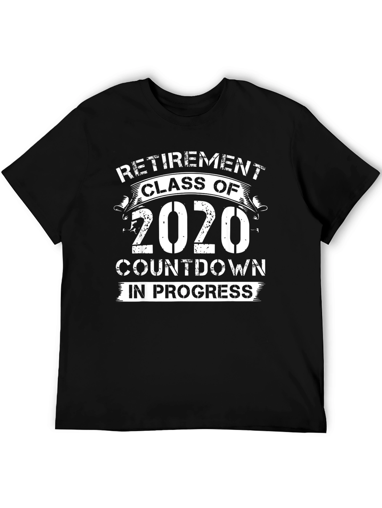 Retirement Class of 2020 T-Shirt Countdown