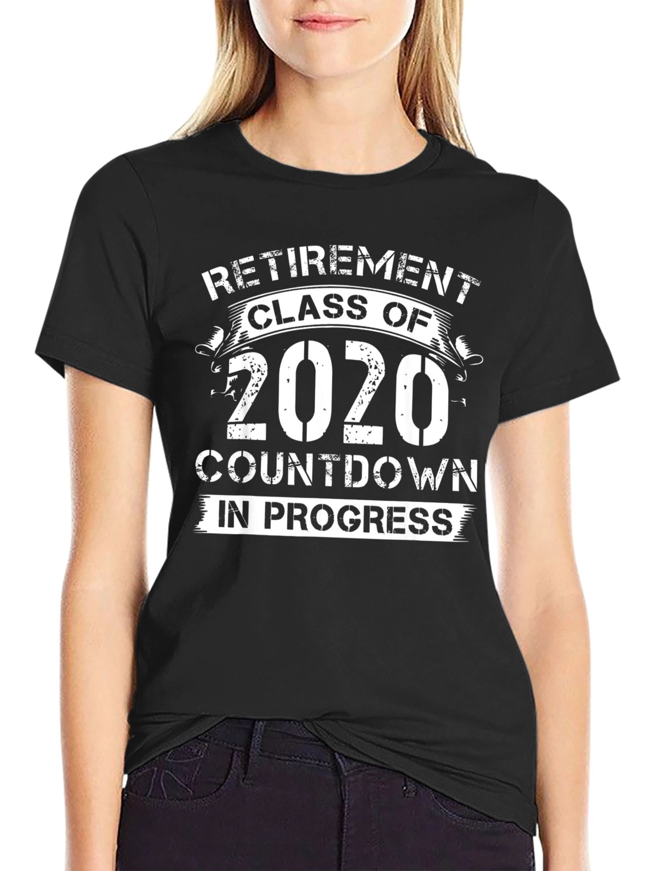 Retirement Class of 2020 T-Shirt Countdown
