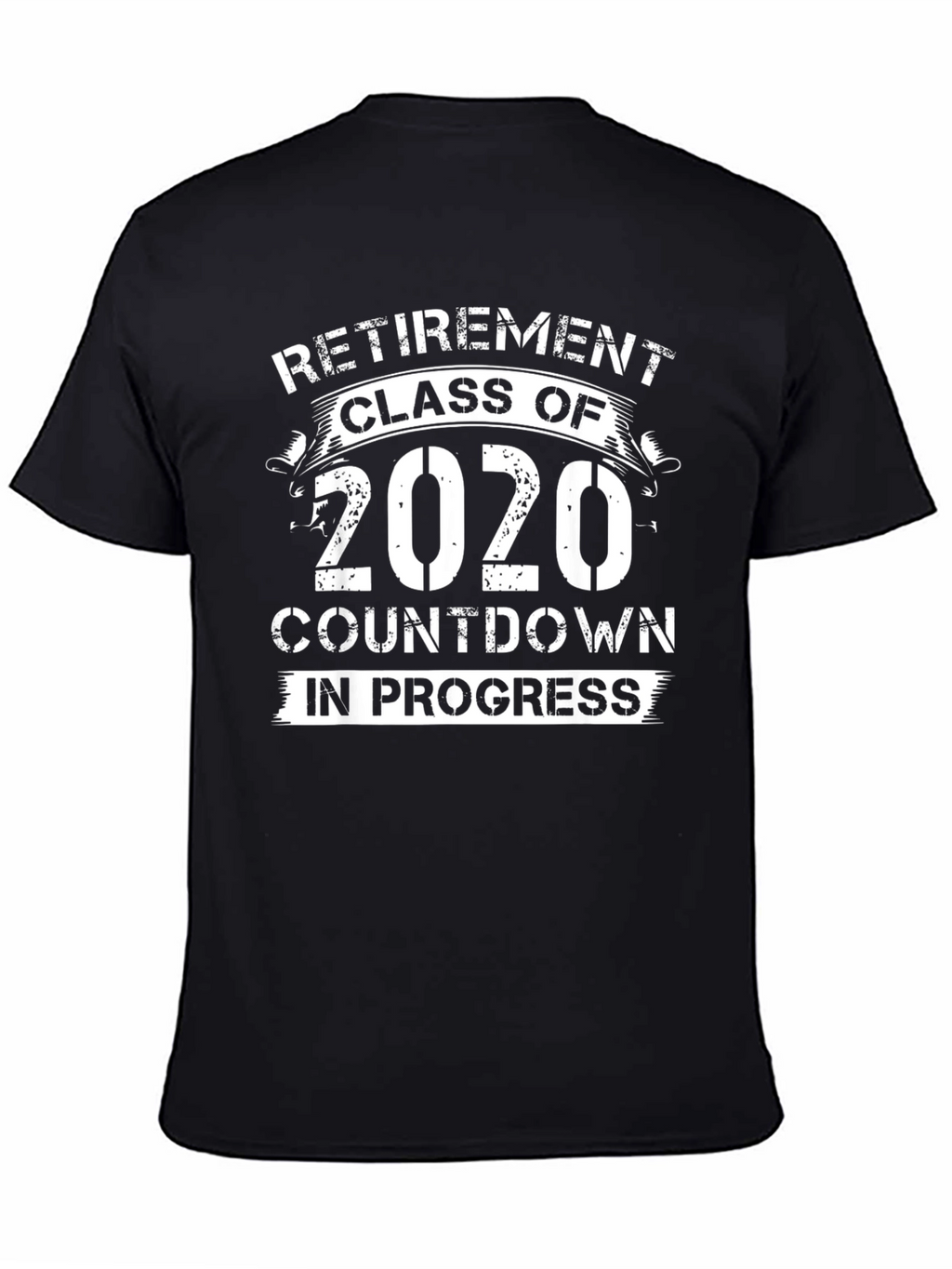 Retirement Class of 2020 T-Shirt Countdown