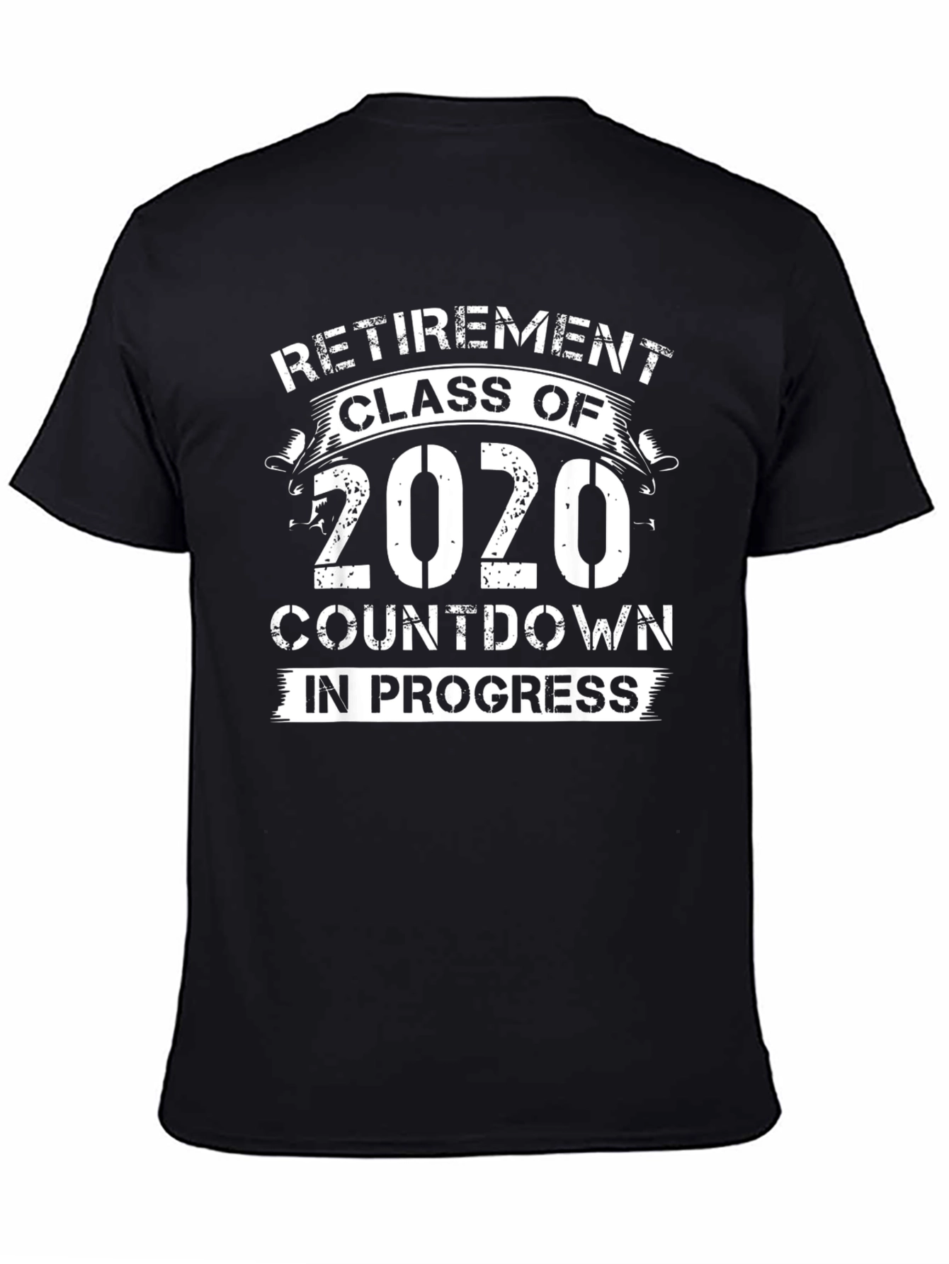 Retirement Class of 2020 T-Shirt Countdown