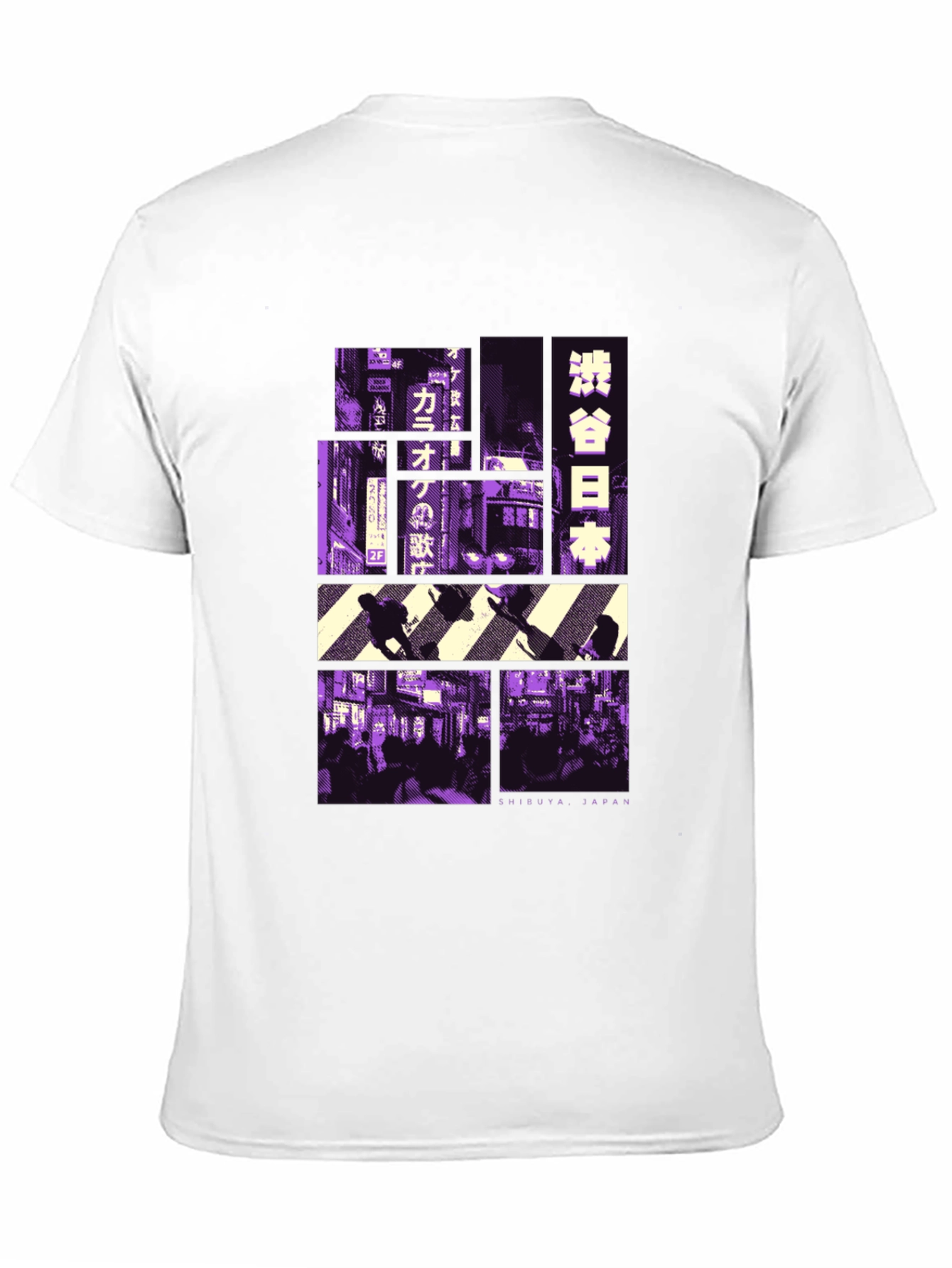 Shibuya Japan Graphic Tee - Black T-Shirt