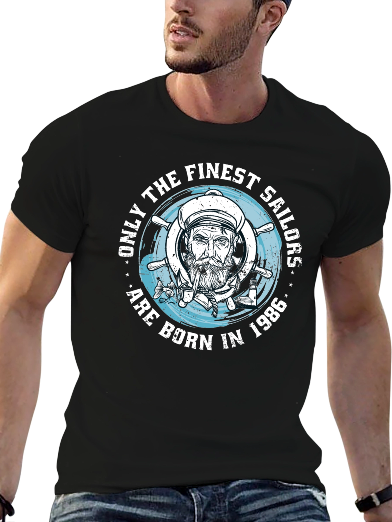 Finest Sailor Born in 1986 Graphic Tee