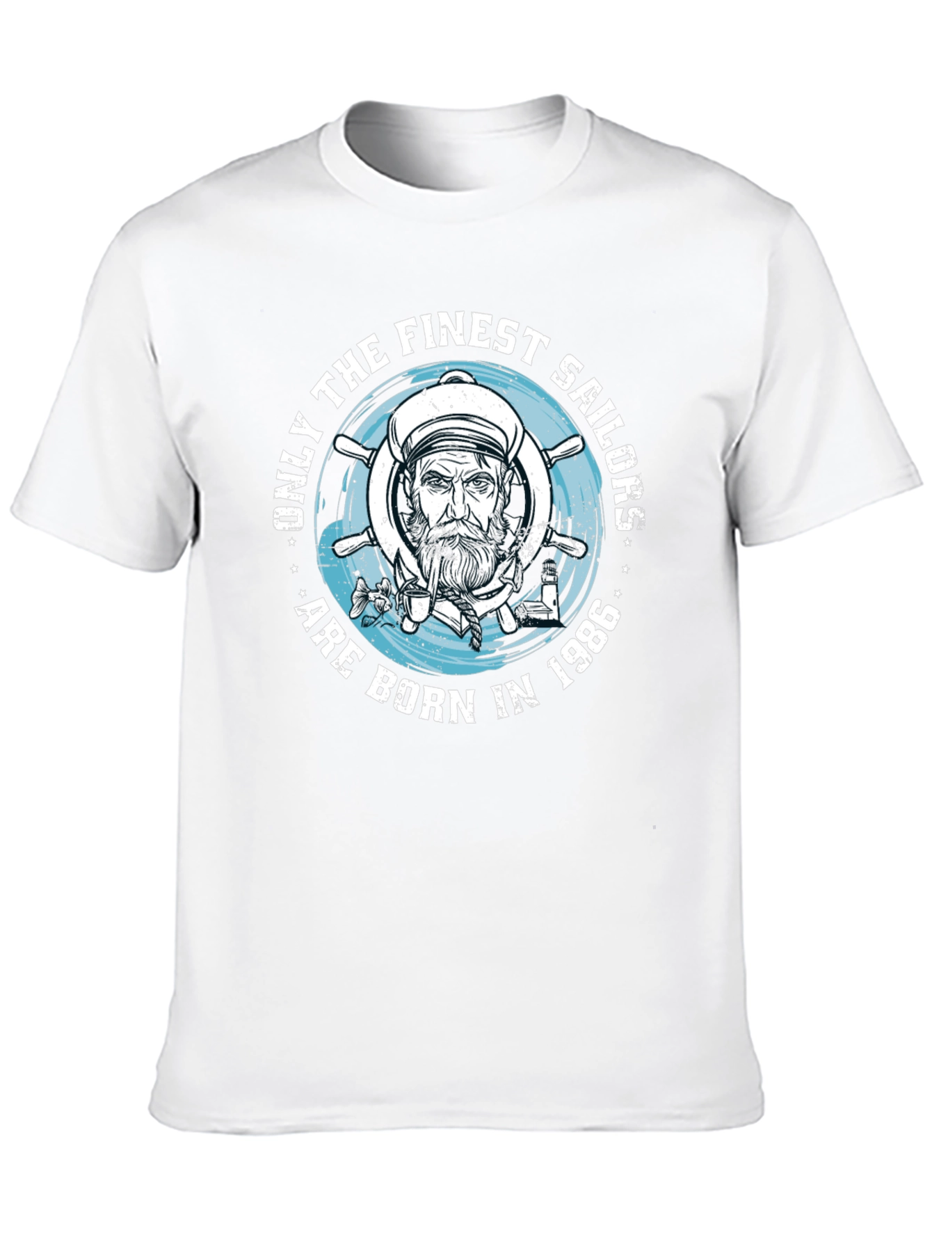 Finest Sailor Born in 1986 Graphic Tee