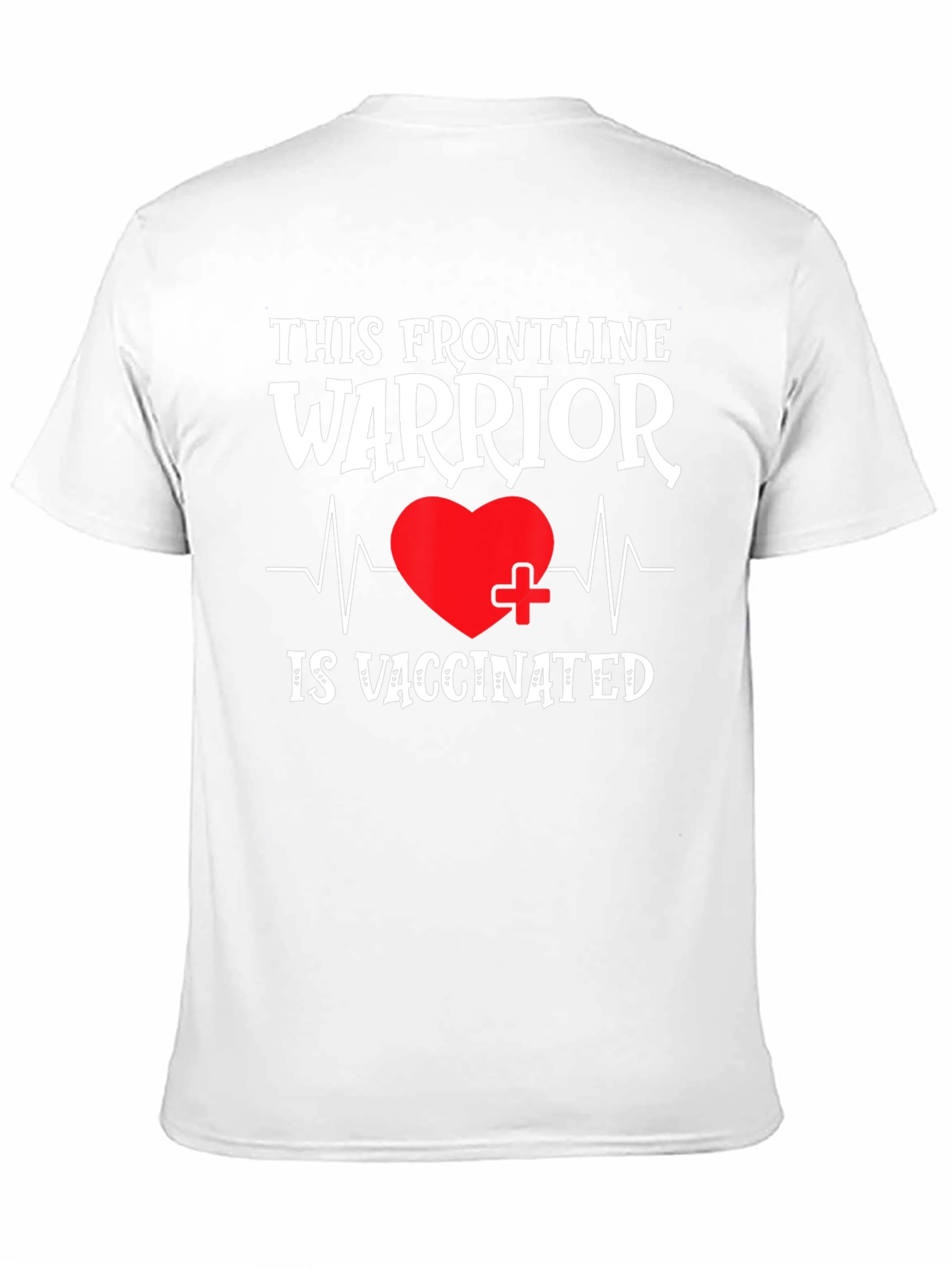 Frontline Warrior Vaccinated Graphic Tee