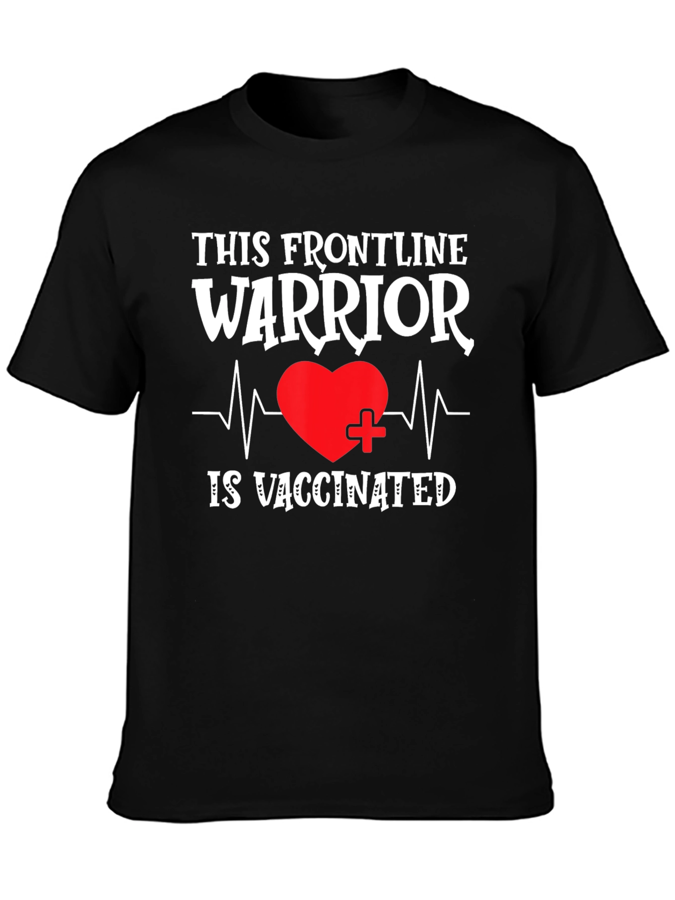 Frontline Warrior Vaccinated Graphic Tee
