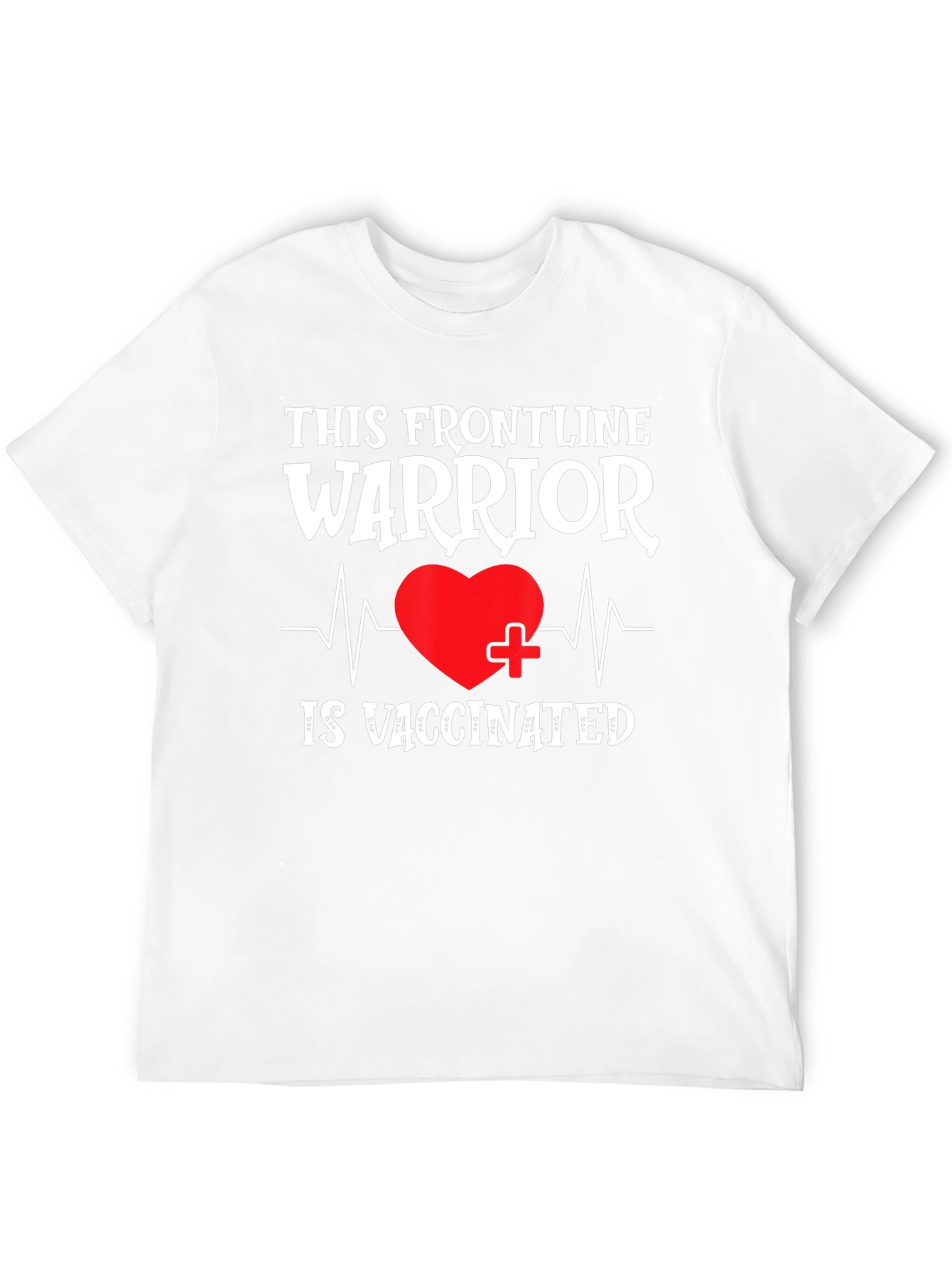 Frontline Warrior Vaccinated Graphic Tee