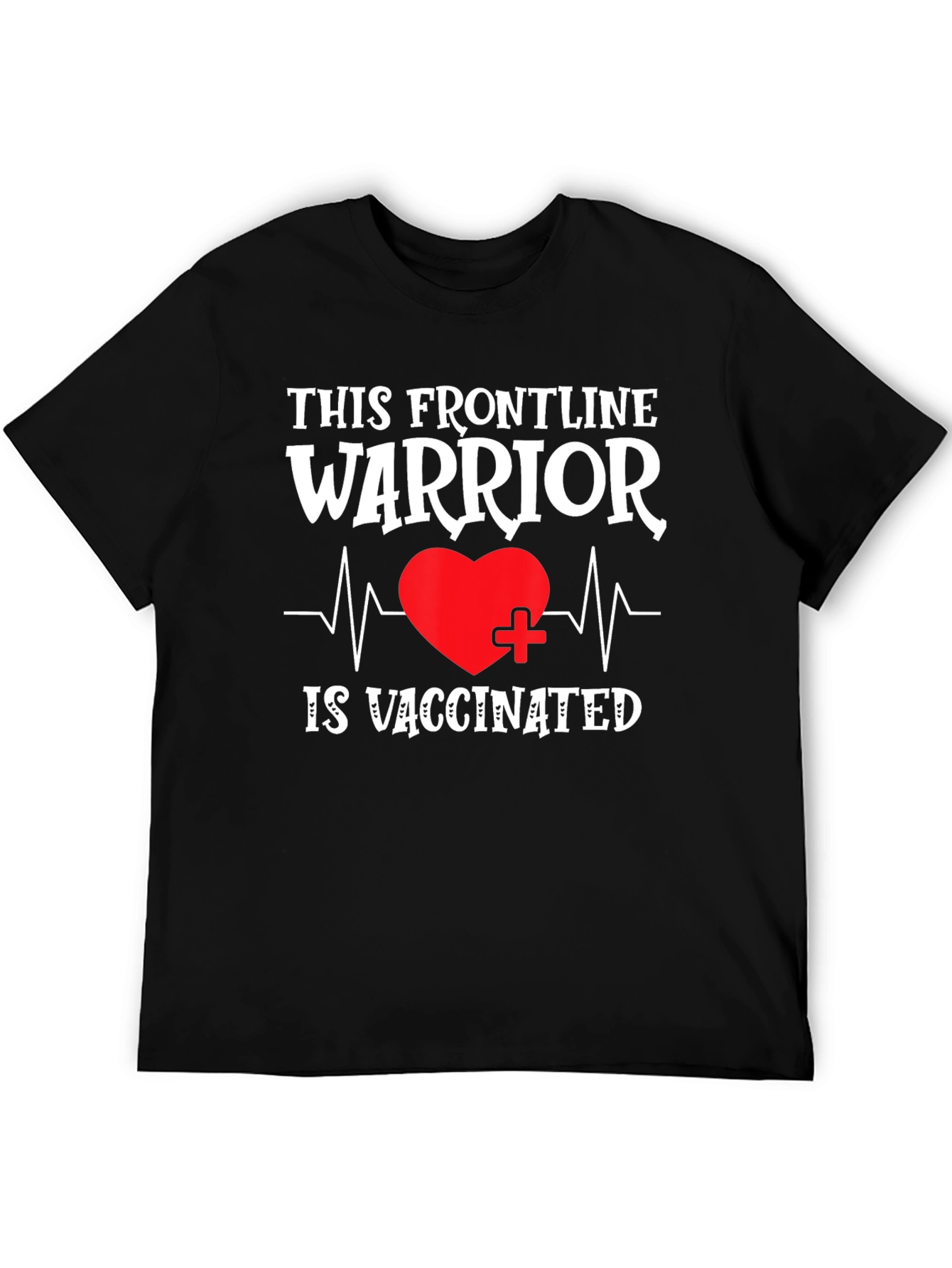 Frontline Warrior Vaccinated Graphic Tee