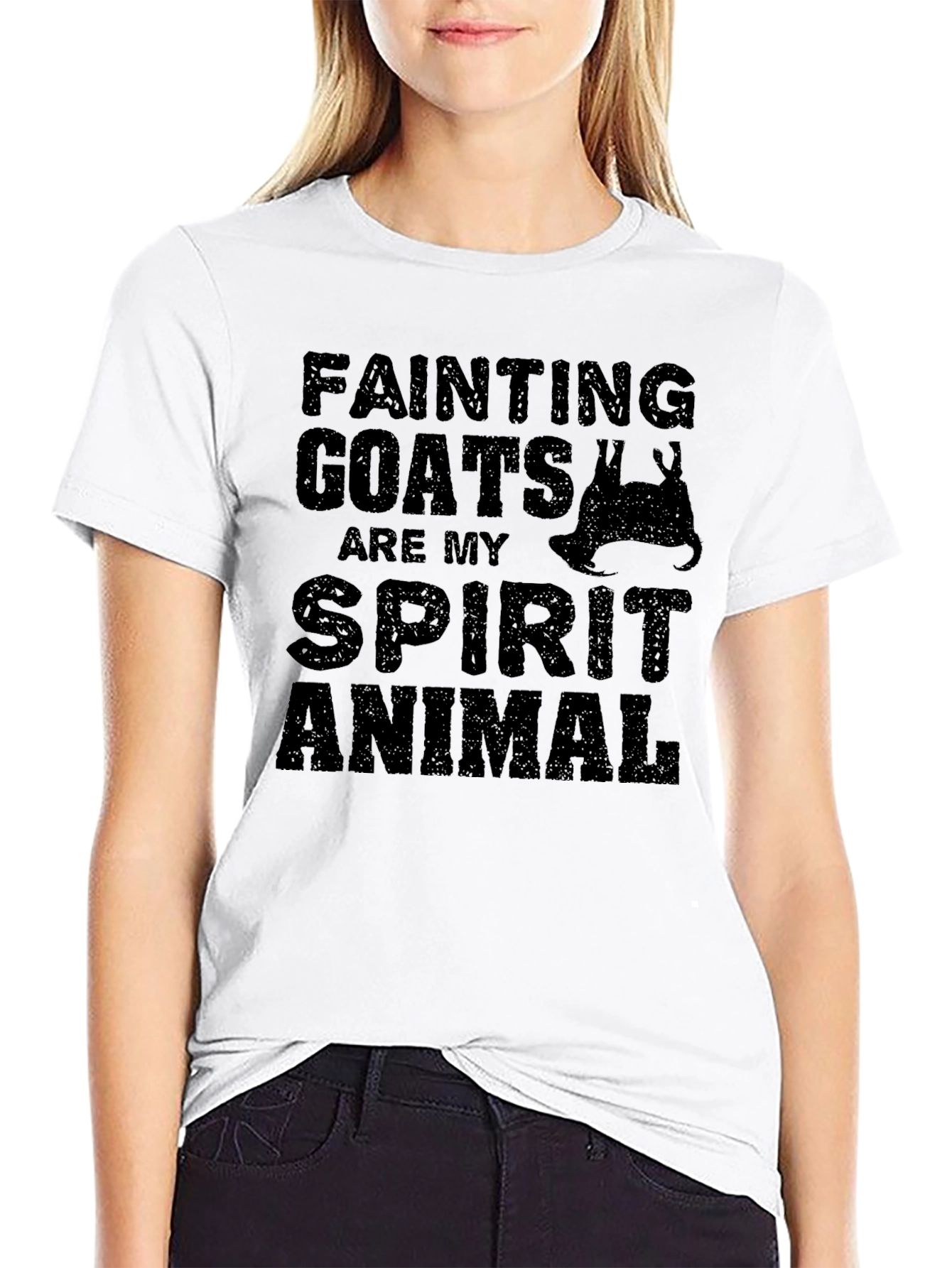 Fainting Goats Spirit Animal Graphic Tee