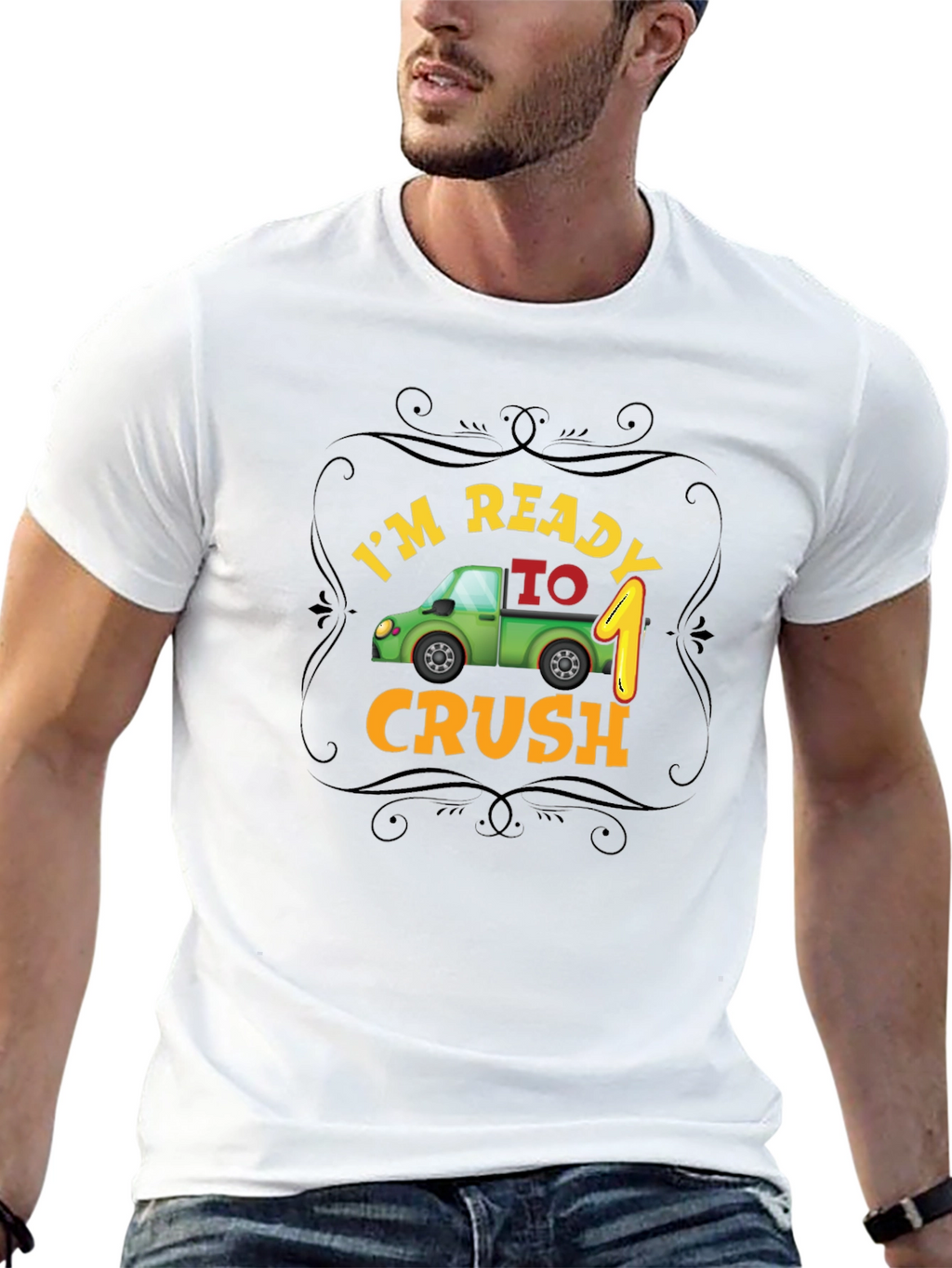 Im Ready to Crush One! Black Birthday T-Shirt